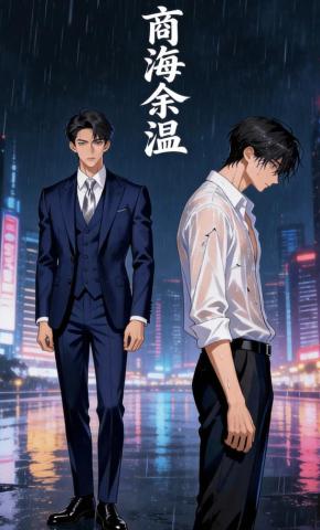 短剧《商海余温》海报