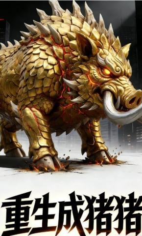 短剧《重生成猪猪》海报