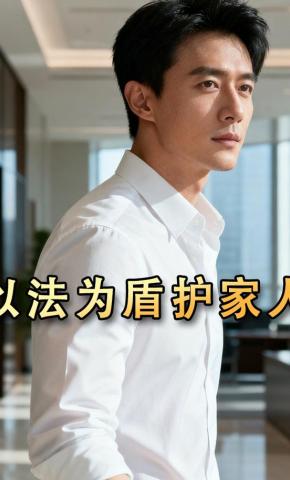 短剧《以法为盾护家人》海报