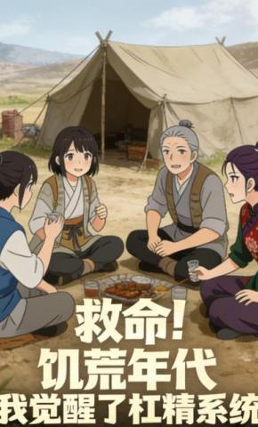 短剧《救命！饥荒年代我觉醒了杠精系统》海报