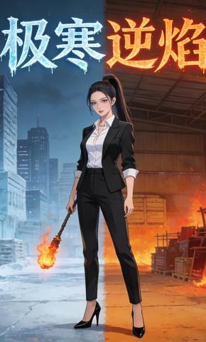 短剧《极寒逆焰》海报