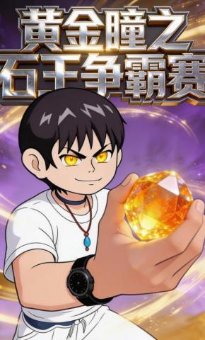 短剧《黄金瞳之石王争霸赛》海报