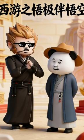 短剧《西游之悟极伴悟空》海报