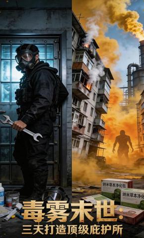 短剧《毒雾末世：三天打造顶级庇护所》海报