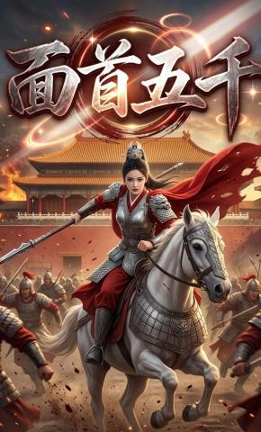 短剧《面首五千》海报