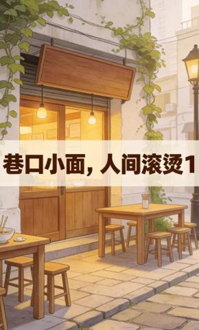 短剧《巷口小面，人间滚烫1》海报