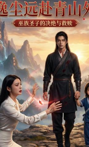 短剧《逸尘远赴青山外》海报