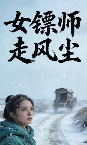 短剧《女镖师走风尘》海报