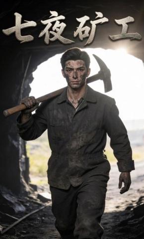 短剧《七夜矿工》海报