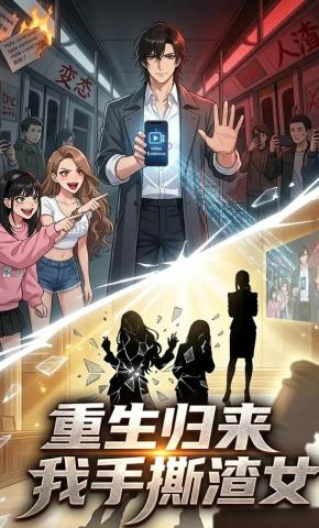 短剧《重生归来，我手撕渣女》海报