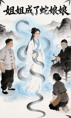 短剧《姐姐成了蛇娘娘》海报