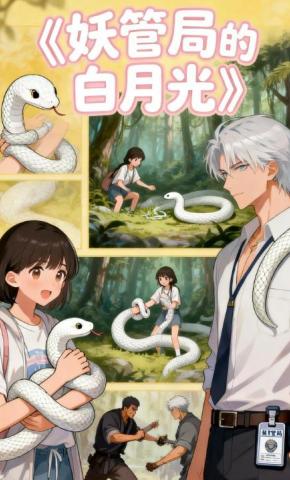 短剧《妖管局的白月光》海报