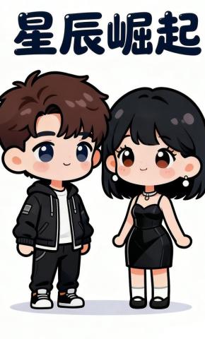 短剧《星辰崛起》海报