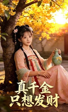 短剧《真千金只想发财》海报