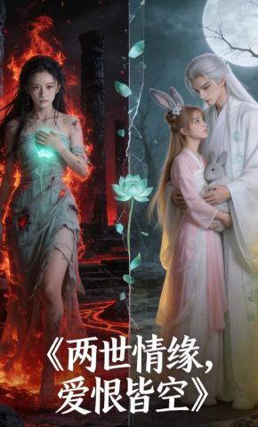 短剧《两世情缘，爱恨皆空》海报