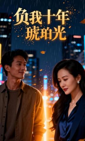 短剧《负我十年琥珀光》海报