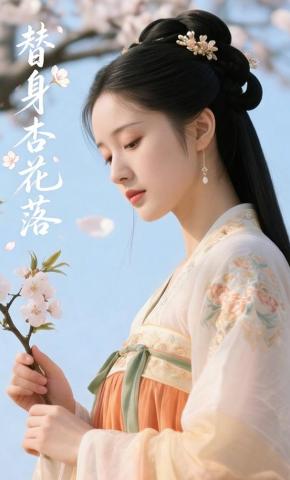 短剧《替身杏花落》海报