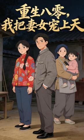 短剧《重生八零，我把妻女宠上天》海报