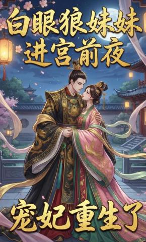 短剧《白眼狼妹妹进宫前夜,宠妃重生了》海报