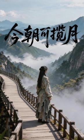 短剧《今朝可揽月》海报