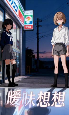 短剧《暧昧想想》海报