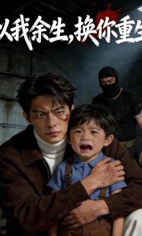 短剧《以我余生，换你重生》海报