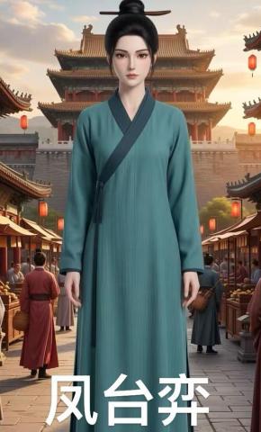 短剧《凤台弈》海报