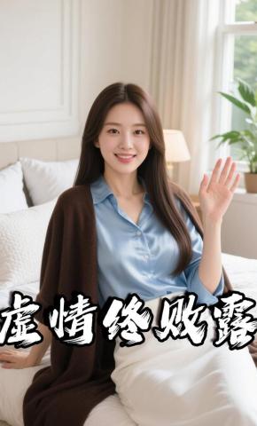 短剧《虚情终败露》海报