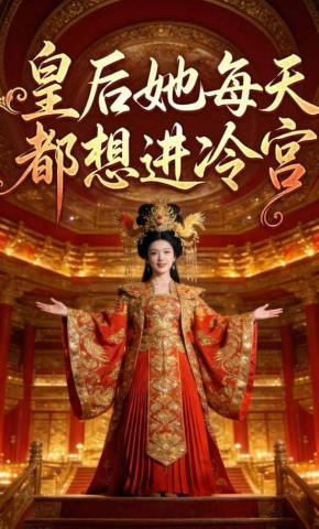 短剧《皇后她每天都想进冷宫》海报