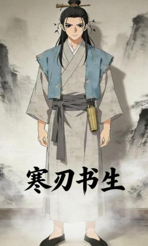 短剧《寒刃书生》海报