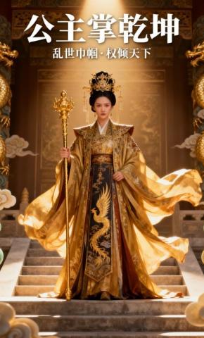 短剧《公主掌乾坤》海报