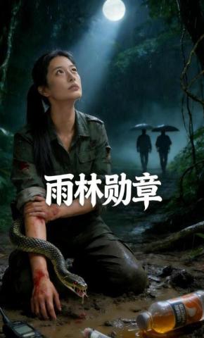 短剧《雨林勋章》海报