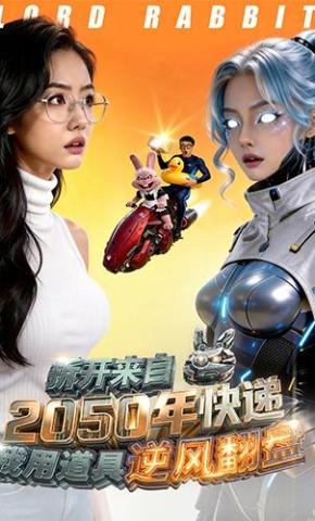 短剧《拆开来自2050年快递，我用道具逆风翻盘》海报