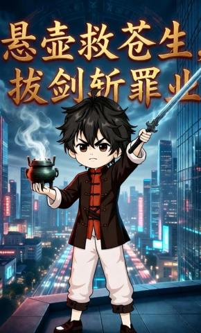 短剧《悬壶救苍生，拔剑斩罪业》海报