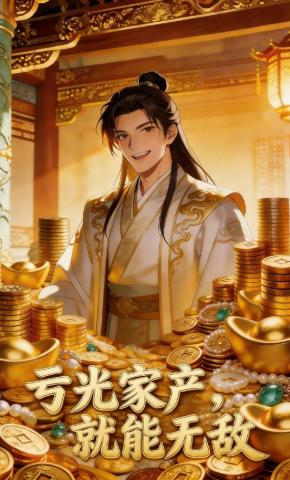 短剧《亏光家产，就能无敌》海报