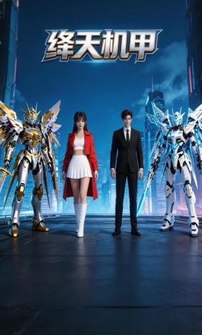 短剧《绛天机甲》海报