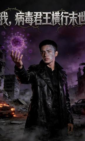 短剧《我，病毒君王横行末世》海报