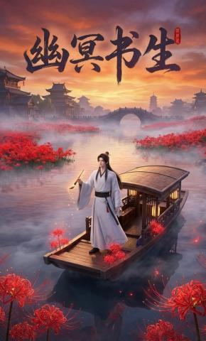 短剧《幽冥书生》海报