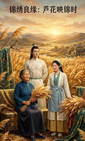 短剧《锦绣良缘：芦花映锦时》海报