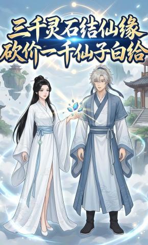 短剧《三千灵石结仙缘，砍价一千仙子白给》海报