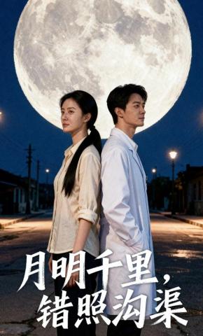 短剧《月明千里，错照沟渠》海报