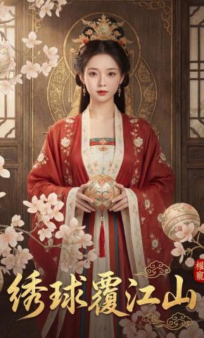 短剧《绣球覆江山》海报