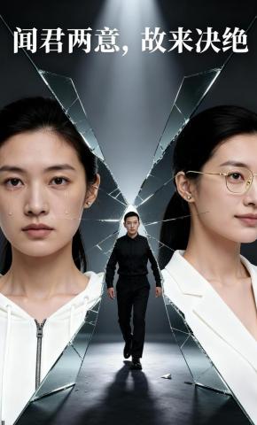 短剧《闻君两意，故来决绝》海报