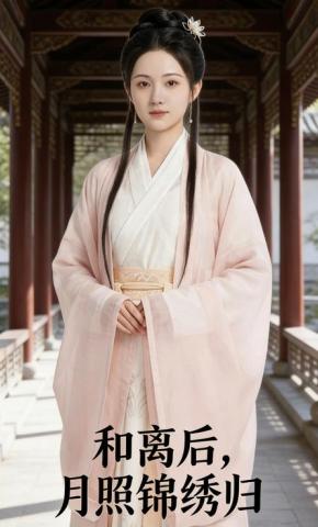 短剧《和离后，月照锦绣归》海报