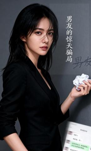 短剧《男友的惊天骗局》海报