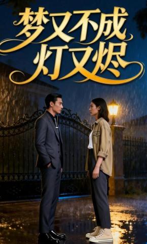 短剧《梦又不成灯又烬》海报