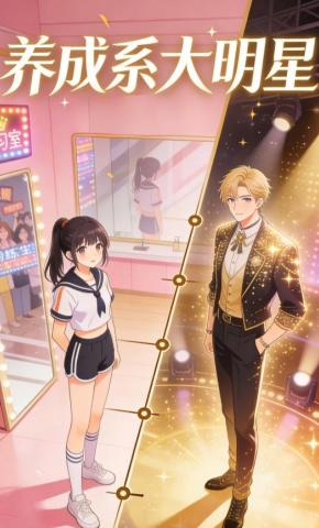 短剧《养成系大明星》海报