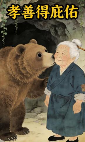 短剧《孝善得庇佑》海报