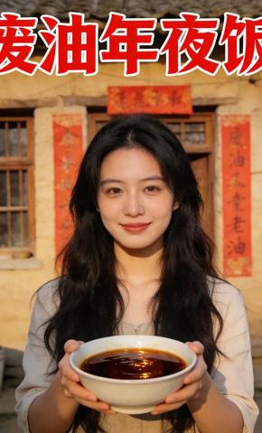 短剧《废油年夜饭》海报