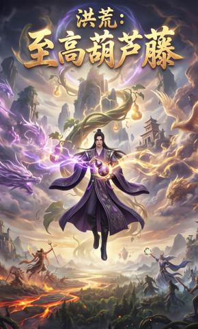 短剧《洪荒：至高葫芦藤》海报